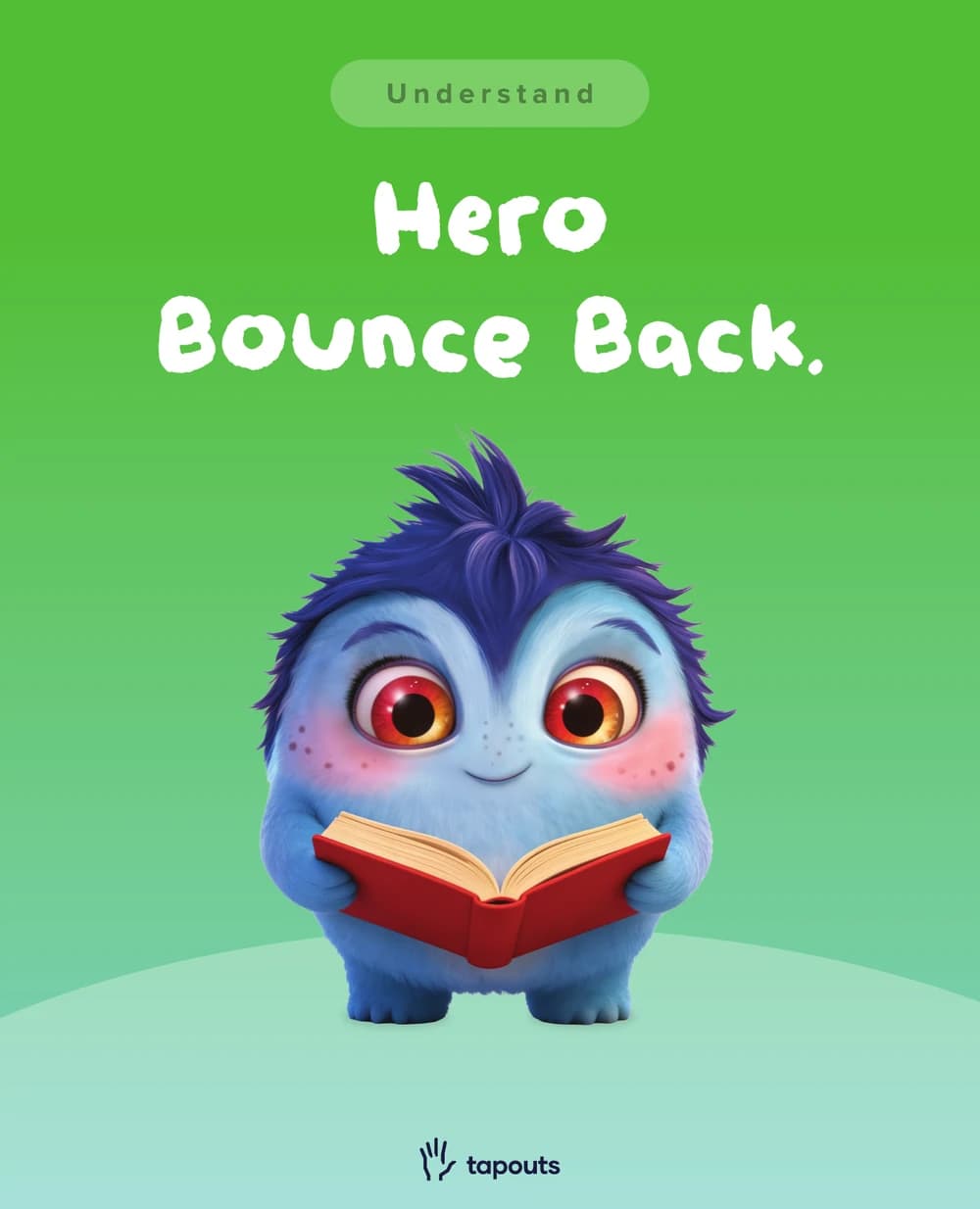 Front of the Understand card “Hero Bounce Back.”